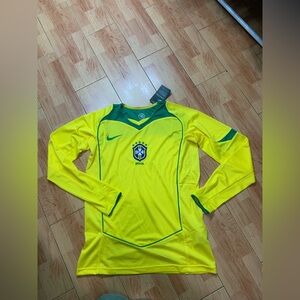Nike Brazil 2004 Long Sleeve Jersey size M